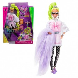 Barbie Extra Pelo Neon